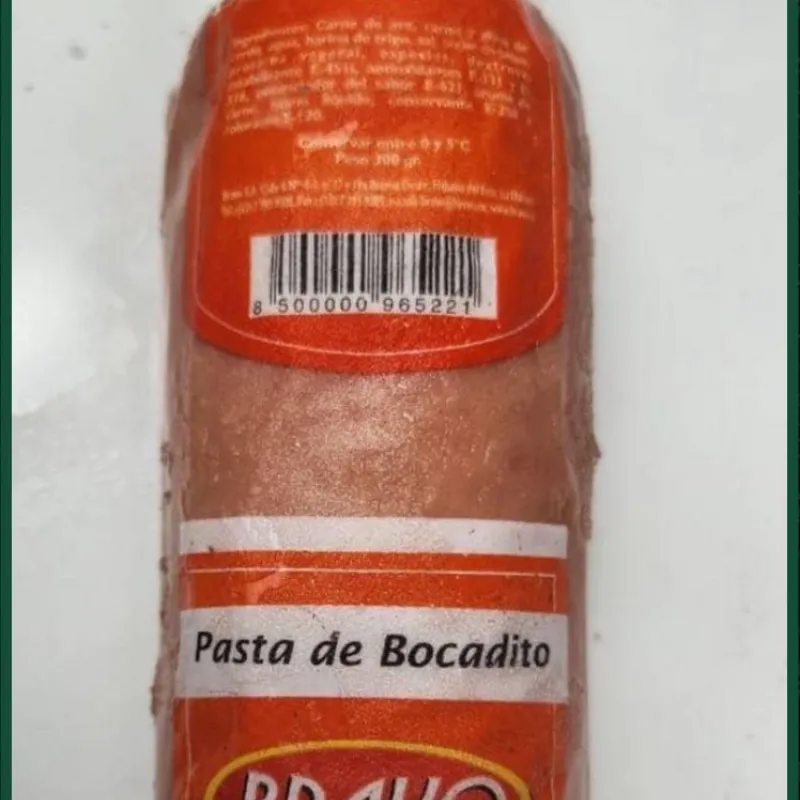 Pasta de bocadito Bravo