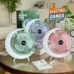 Ventilador recargable