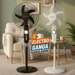 Ventilador recargable marca Milexus