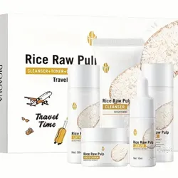 Set de Cuidado Facial de Arroz