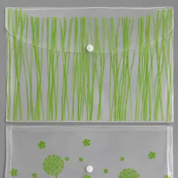 Carpeta Plástica con Broche