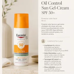 Eucerin Sun Gel Crema Oil Control Dry Touch FPS 50+