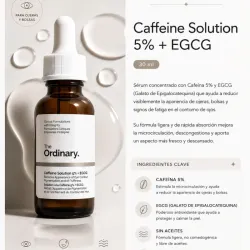 The Ordinary Caffeine Solution 5% + EGCG | Contorno de Ojos