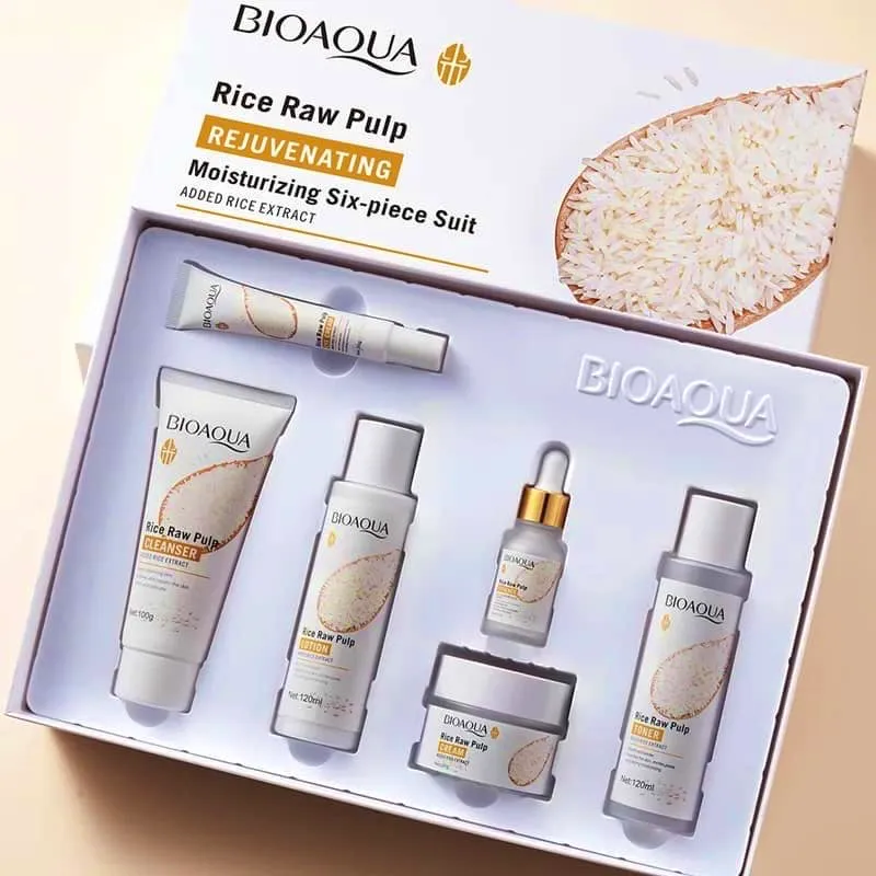 Kit de extracto de Arroz con Ácido Hialurónico 