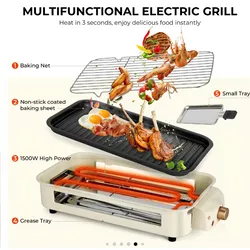 Parrilla - Plancha súper potente 