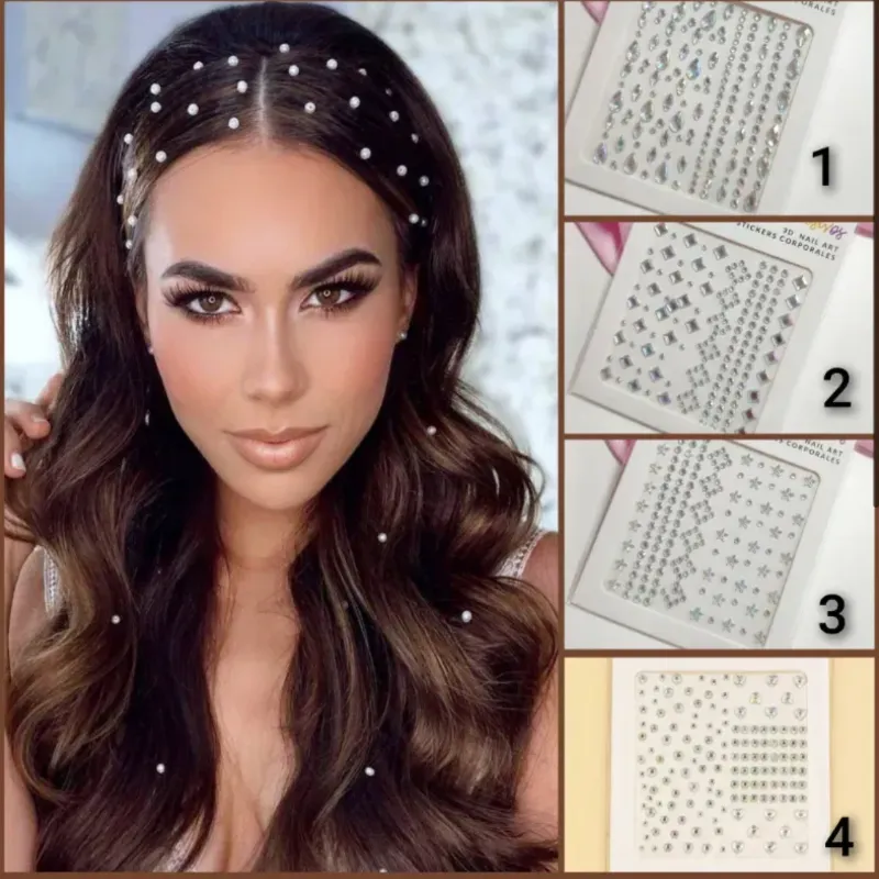 Perlas para maquillaje y Cabello