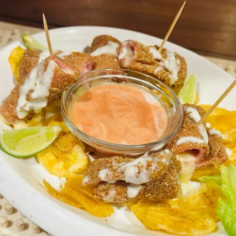 Rollitos de Jamón y Queso 