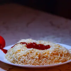 Espaguetis napolitano 