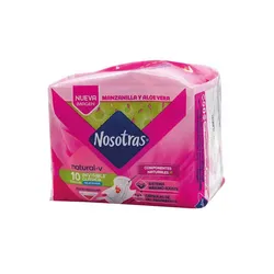 Almohadilla sanitaria 10u Nosotras