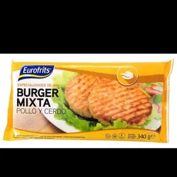 Burguer mixta pollo-cerdo 340gr