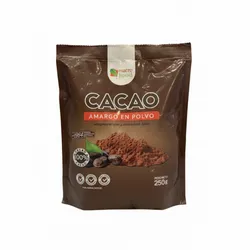 Cacao amargo en polvo 250gr