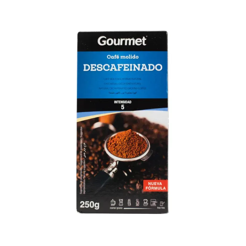 Café Gourmet Descafeinado 250gr