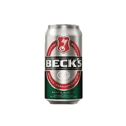 Cerveza Becks lata