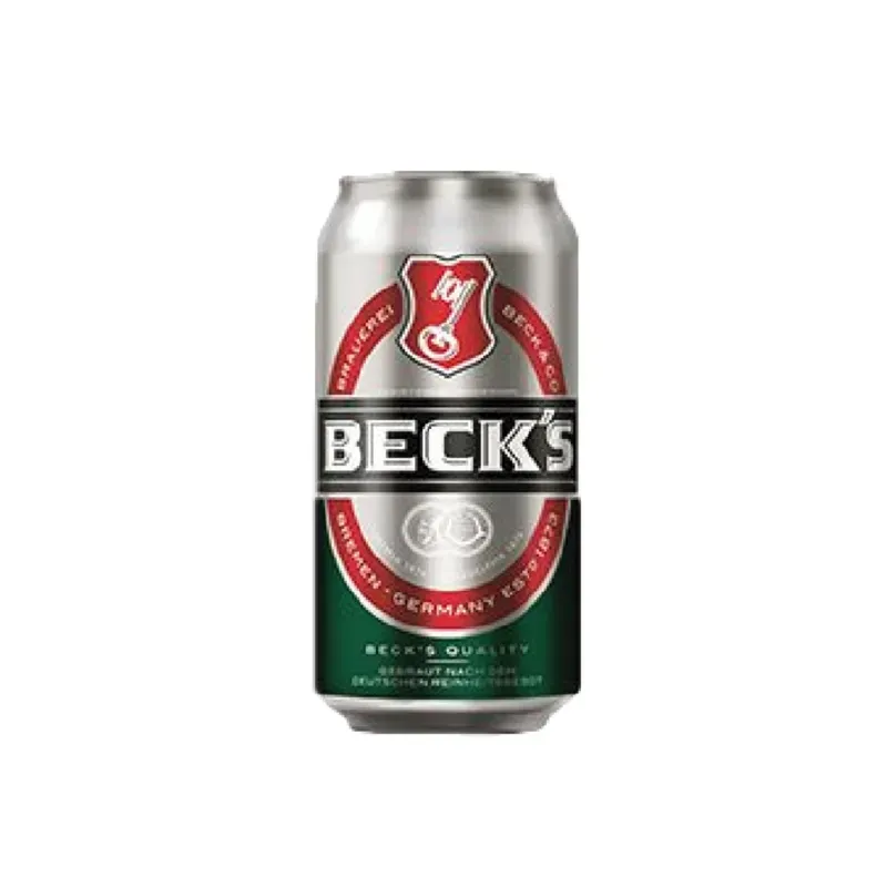 Cerveza Becks lata