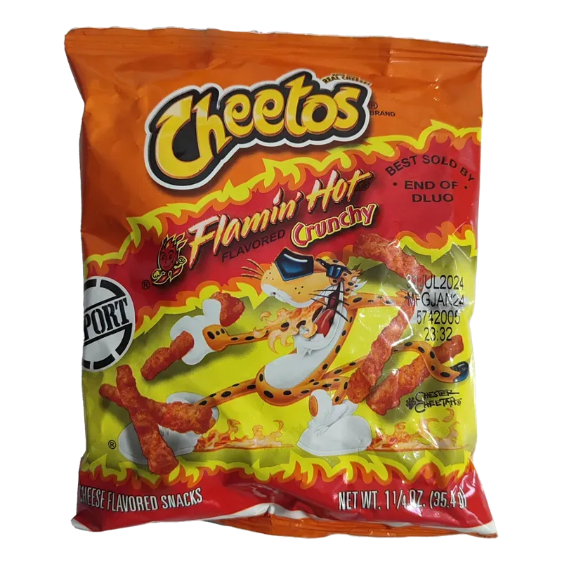 Cheetos Flamin Hot Crunchy 35.4g