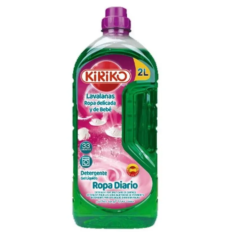 Detergente Líquido Diario 2 Lts Kiriko