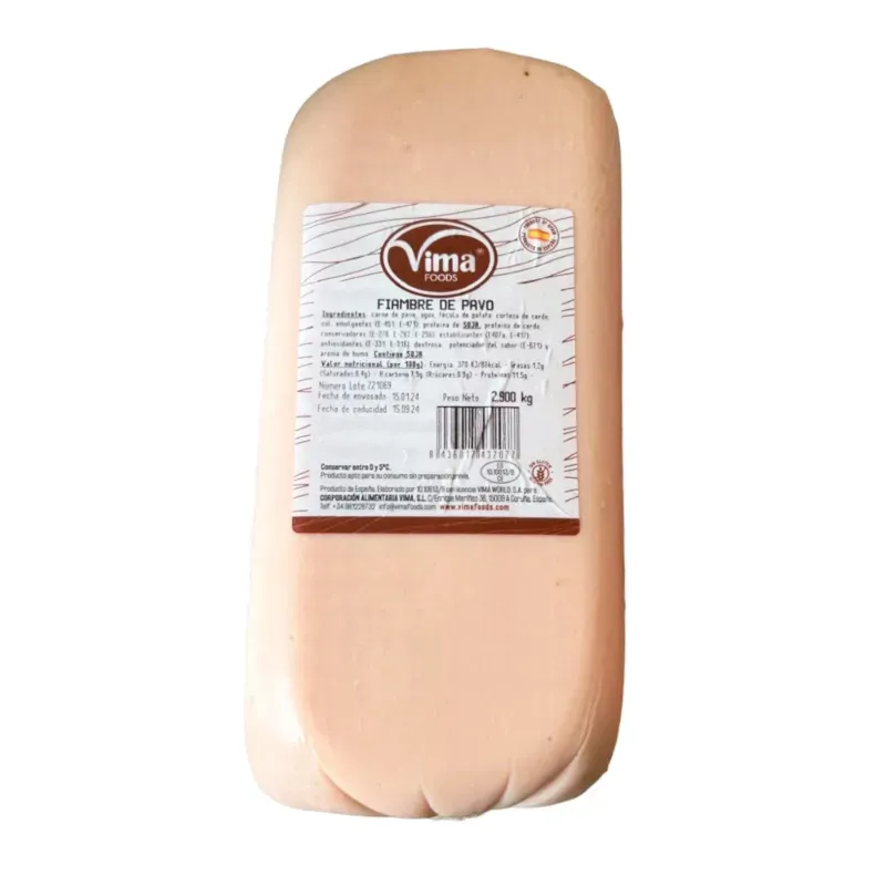 Fiambre de Pavo VIMA 3kg