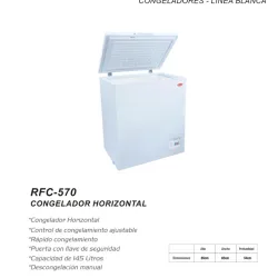 Freezer RFC-570 (5')