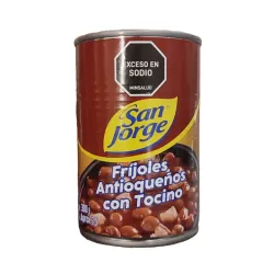 Frijoles con Tocino San Jorge 