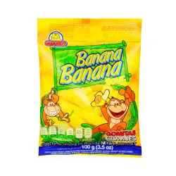 Gomitas Banana Guandy