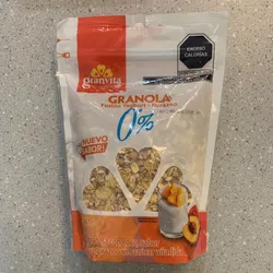 Granola yogurt-durazno 350gr