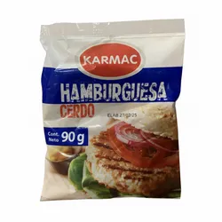 Hamburguesa cerdo 90gr Karmac