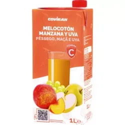Jugo de melocotón/manzana/uva 1 L Coviran 