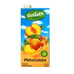 Jugo melocotón Goliath