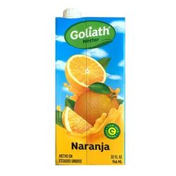 Jugo naranja Goliath 