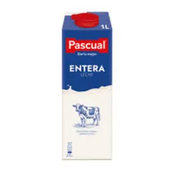 Leche entera pascual 1 L