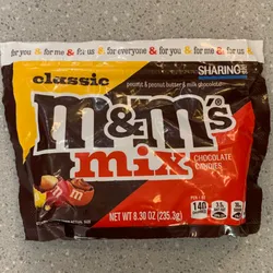 M & M mix bolsa