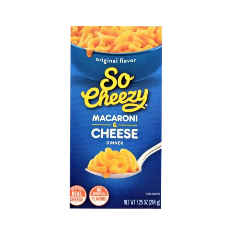 Mac & cheese so cheezy 206 gr