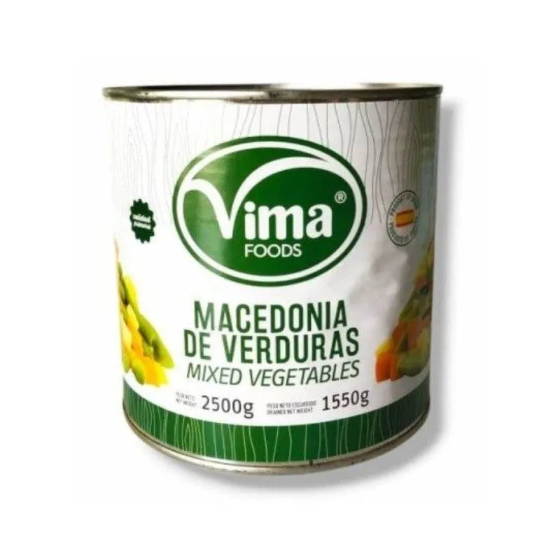 Macedonia de verduras 2500 gr