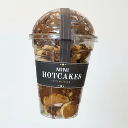 Mini Hotcakes con nutella 