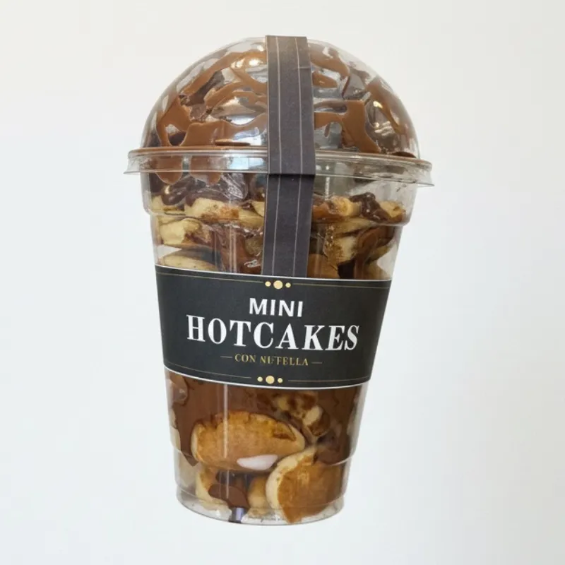 Mini Hotcakes con nutella 