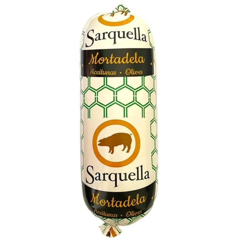 Mortadella con aceitunas 