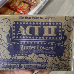 Palomitas de Maíz Mantequilla