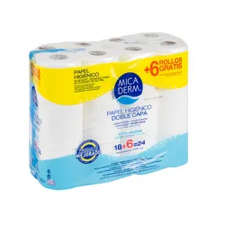 Papel higiénico 24 U