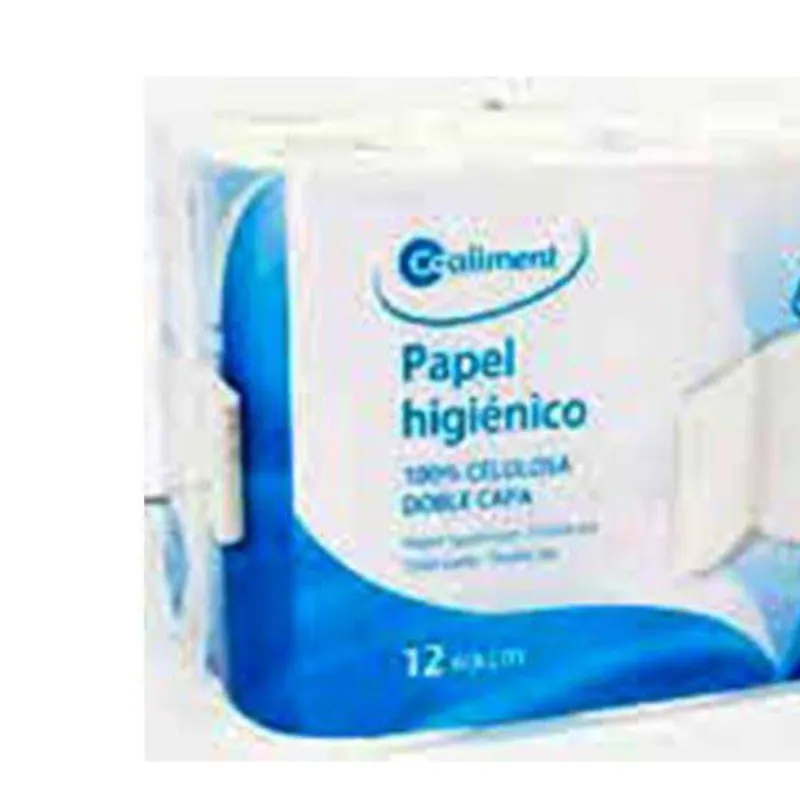 Papel higiénico doble capa 4 rollos