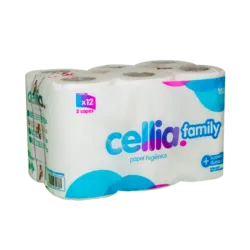 Papel Sanitario Cellia 12u