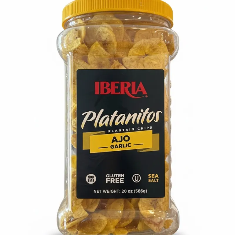 Platanitos sabor ajo Iberia 
