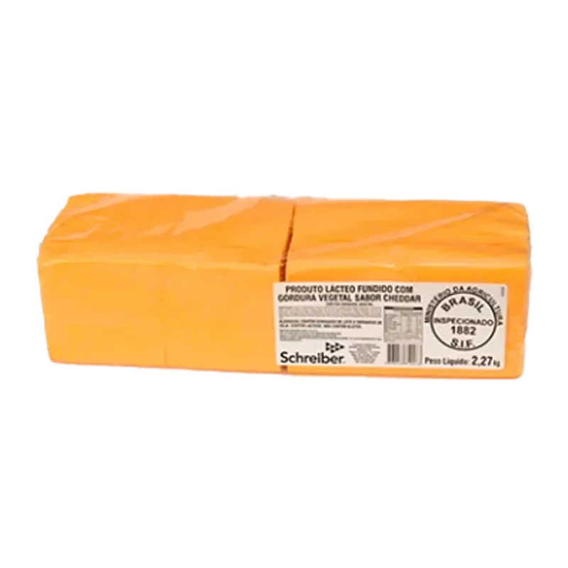 Queso Cheddar Barra 1kg