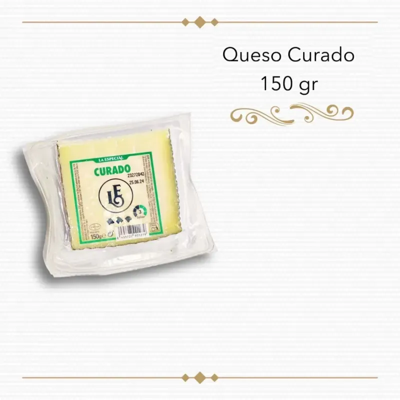 Queso curado 150gr