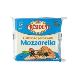 Queso Loncha Mozarella 200gr