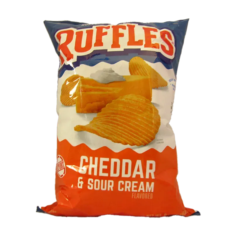 Ruffles Cheddar y Crema agria