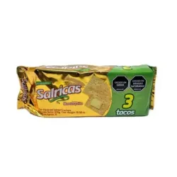 Salricas Mantequilla 3 Tacos