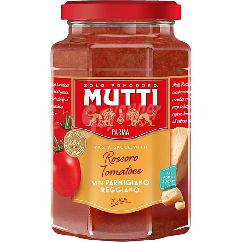 Salsa de tomate con queso parmesano MUTTI 