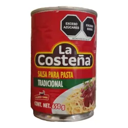 Salsa para Pastas La Costeña 650gr