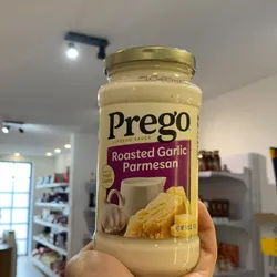 Salsa Prego queso y ajo