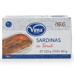 Sardinas en tomate 113 gr